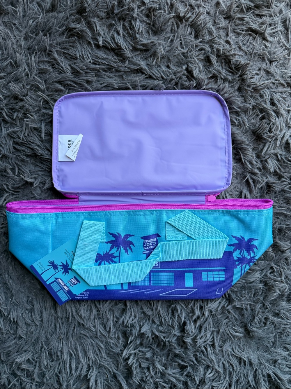 Trader Joe’s Blue & Purple mini Cooler Bag